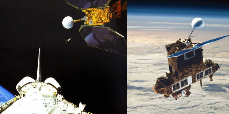 Satelit ERBS US Jatuh ke Laut dekat Alaska