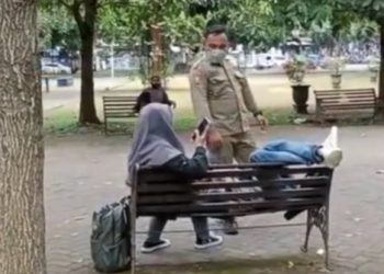 Berpacaran di Tempat Umum, 50 Remaja Digaruk Satpol PP Kota Malang