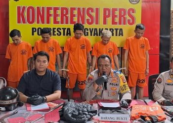 Viral Pembacokan di Titik Nol Yogyakarta, Pelaku Diciduk polisi