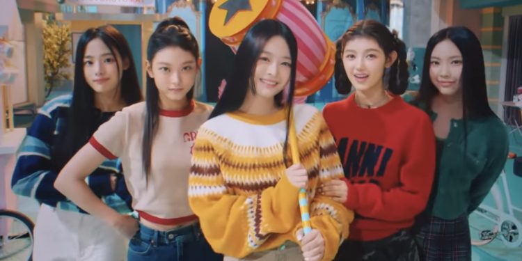 Lagu Debut NewJeans ‘Hybe Boy’ Lampaui 200 Juta Streaming di Spotify