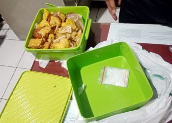 Pengunjung Lapas Lowokwaru Malang Tertangkap Hendak Suludupkan Sabu Melalui Makanan
