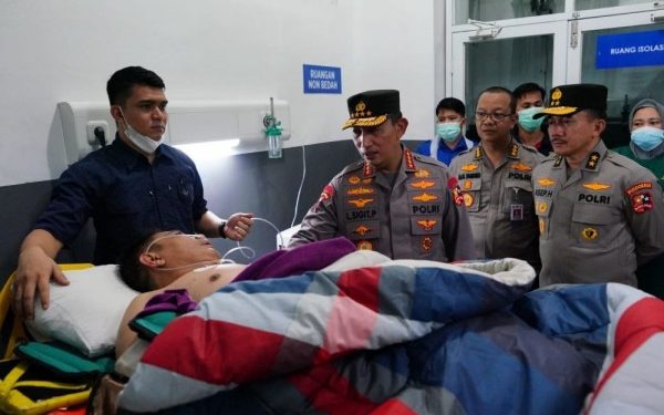 Kapolda Jambi Dirujuk ke Jakarta Akibat Patah Tangan