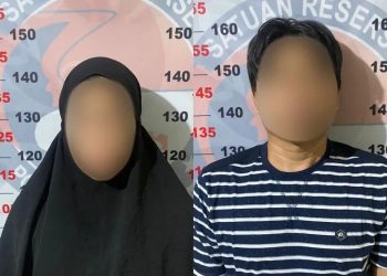 Kompak Jualan Sabu, Pasutri di Bontang Dibekuk Polisi