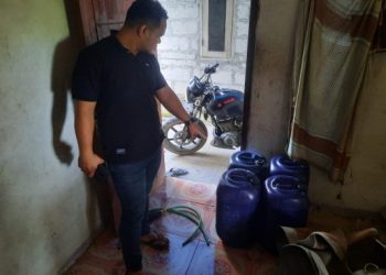 Timbun BBM Subsidi, Pria Paruh Baya di Tangerang Dibekuk Polisi