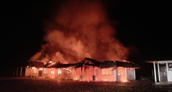 Penyebab dan Motif Kebakaran SMP 2 Yahukimo Diusut