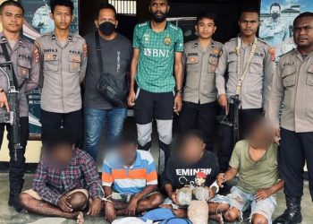 4 Pengguna Ganja di Jayapura Diciduk Saat Asyik Konsumsi Miras