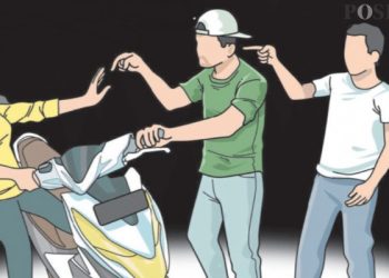 Viral, Debt Collector Diamuk Massa di Serpong