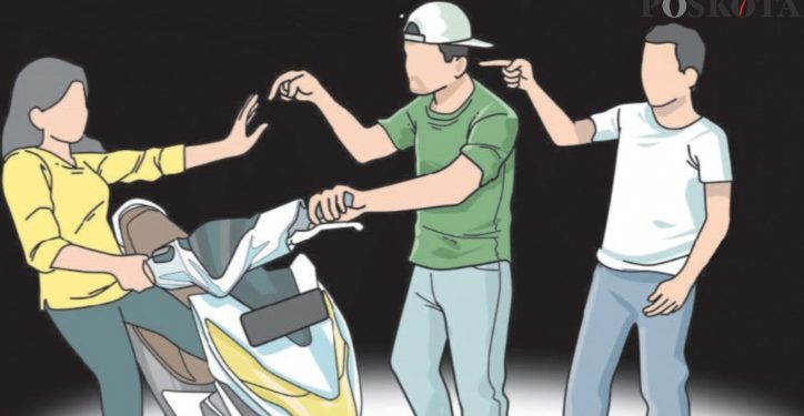 Viral, Debt Collector Diamuk Massa di Serpong