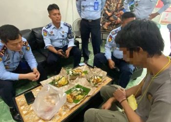Lapas Narkotika Kembali Gagalkan Penyelundupan Nasi Pecel Berisi Ganja