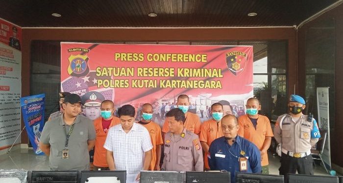 Lima Karyawan Curi Alat Bor Perusahaan, Polres Kukar: Kerugian Capai Rp 2,5 Miliar