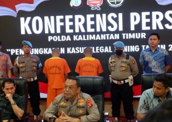 Pemodal dan Penambang Batu Bara Ilegal di Tahura Dibekuk Polda Kaltim