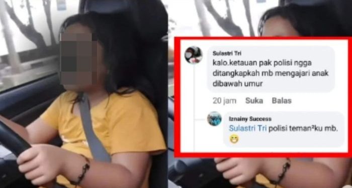 Polisi Usut Video Viral Anak Kecil Mengemudi Mobil di Samarinda