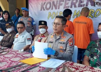 Selama Bulan Puasa, Polres Metro Depok Amankan 367 Pelaku Tawuran