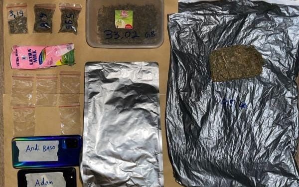 Bawa Dua Poket Ganja, Pemuda 19 Tahun Dibekuk Polresta Samarinda