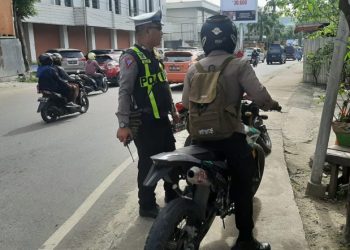 9 Pengguna Knalpot Bising Kena Tilang di Jayapura, 1 Oknum Polisi
