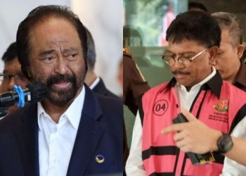 Begini Instruksi ‘Kilat’ Surya Paloh ke Elite NasDem Usai Johnny G Plate Tersangka