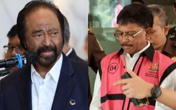 Begini Instruksi ‘Kilat’ Surya Paloh ke Elite NasDem Usai Johnny G Plate Tersangka