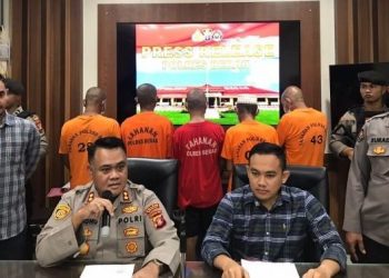 Lagi, Polres Berau Amankan 5 Pelaku Tambang Ilegal