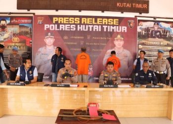 Polres Kutim Ungkap Kasus Pengetap BBM, Amankan 5 Ton Pertalite dari Tiga Tersangka