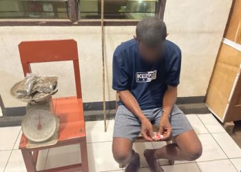 Seorang Pria Tertangkap Bawa Ganja di Pasar Perbatasan RI-PNG