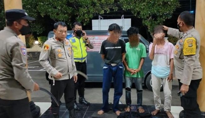 Polisi Amankan 3 Pelajar Pelaku Tawuran di Pancoran Mas Depok