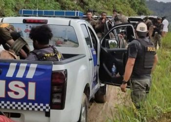 Markas KKB di Yapen Digerebek, Polisi Temukan Banyak Barang Bukti