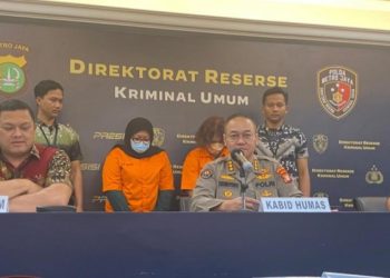 Polda Metro Jaya Ciduk Duo Emak-emak yang Diduga Lakukan Perdagangan Orang