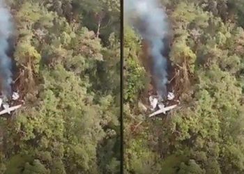 Puing Pesawat Cessna SAM Air Ditemukan 12 Kilometer Arah Timur Bandara Elelim