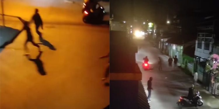 Asyik Nongkrong di Pinggir Jalan, Pemuda Diserang Gerombolan Bersenjata Tajam