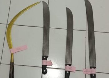 Viral di Medsos, 4 Remaja Tawuran Lukai Sorang Pelajar Diamankan