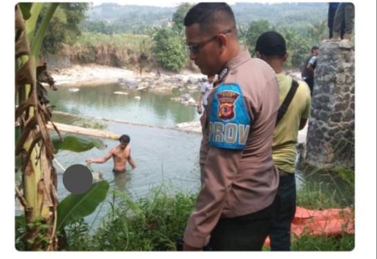 Warga Citeureup Digegerkan dengan Penemuan Mayat Pria di Sungai Cilegog