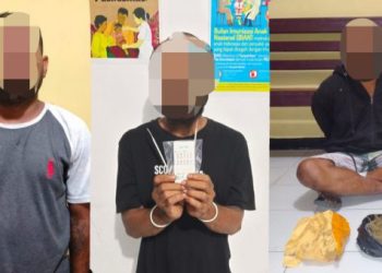 Polres Yapen Ringkus Tiga Pengedar Ganja