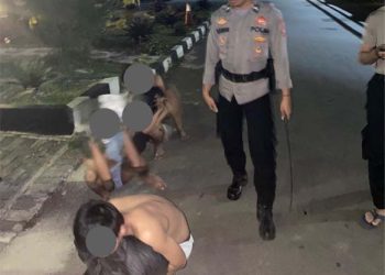 Polisi Amankan Empat Pelajar Diduga Gangster di Cibinong Bogor