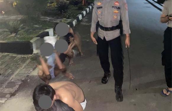 Polisi Amankan Empat Pelajar Diduga Gangster di Cibinong Bogor