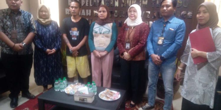 Pertama Kali Kejari Depok Berikan ‘Restorative Justice’ kepada Tersangka Suami Istri