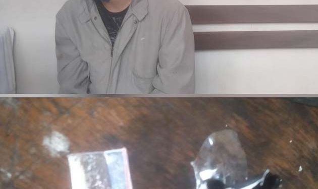 Polisi Tangkap Seorang Pemuda Sembunyikan Sabu di Bungkus Rokok