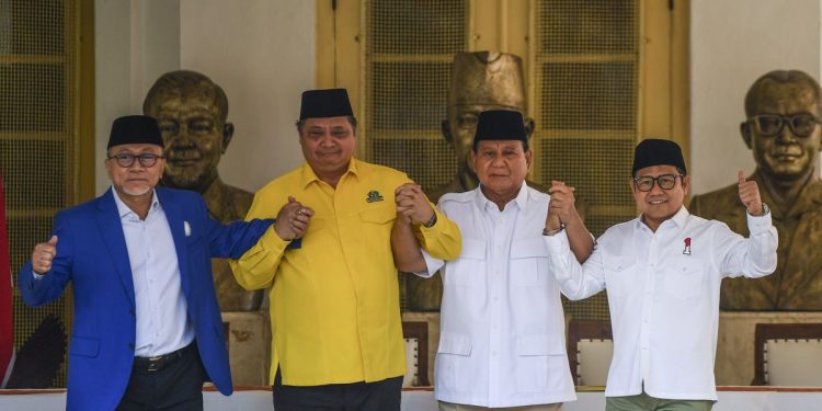 Golkar dan PAN Resmi Deklarasikan Dukungan Capres ke Prabowo Subianto