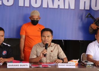Tampang guru bejat di Rokan Hulu, Riau. (Foto: Dok Polres Rohul)