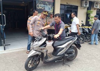 Motor Hilang Saat Salat Jumat, Warga Temukan Motornya di Kantor Polisi