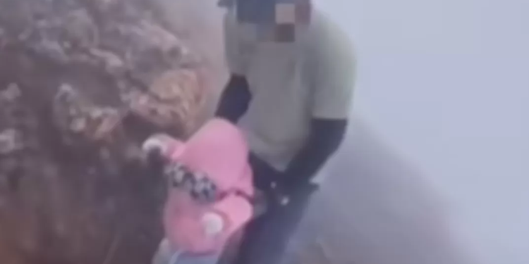 Video Viral Balita Ikut Mendaki Gunung Kerinci, Warganet Geram!